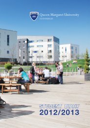 Student Diary 2012-13 combined.indd - Queen Margaret University