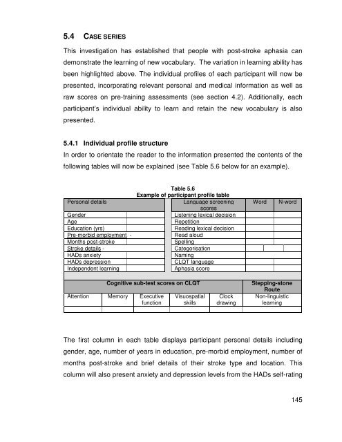 A thesis submitted in partial fulfilment of - Queen Margaret University