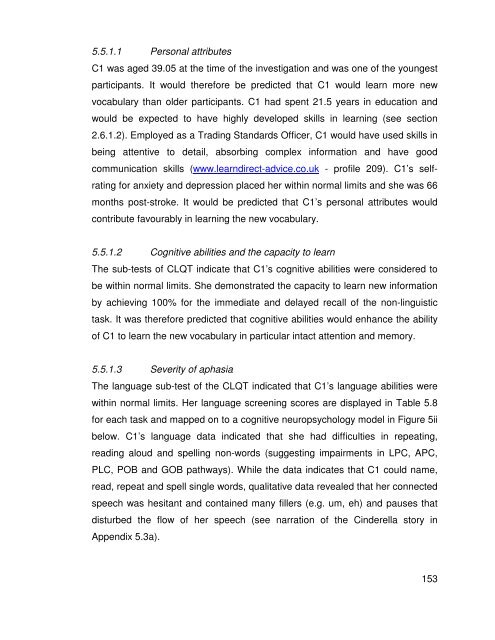 A thesis submitted in partial fulfilment of - Queen Margaret University