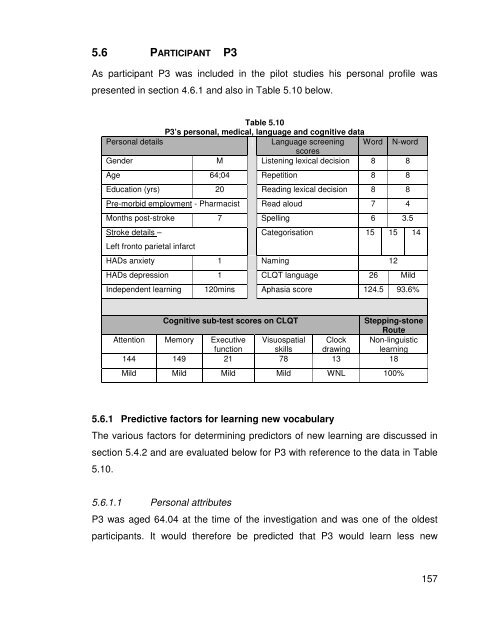 A thesis submitted in partial fulfilment of - Queen Margaret University