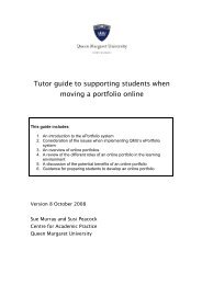 Tutor guide to supporting students when moving a portfolio online