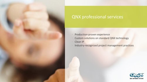 Company presentation - QNX Software Systems