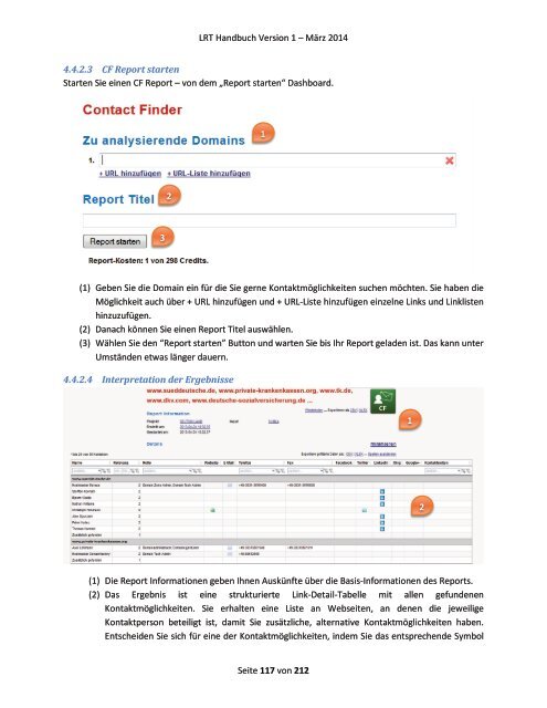 Link Research Tools Handbuch