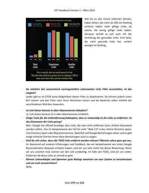 Link Research Tools Handbuch