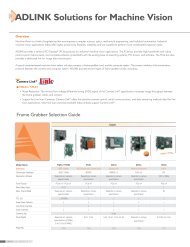 ADLINK Solutions for Machine Vision - Q-Products