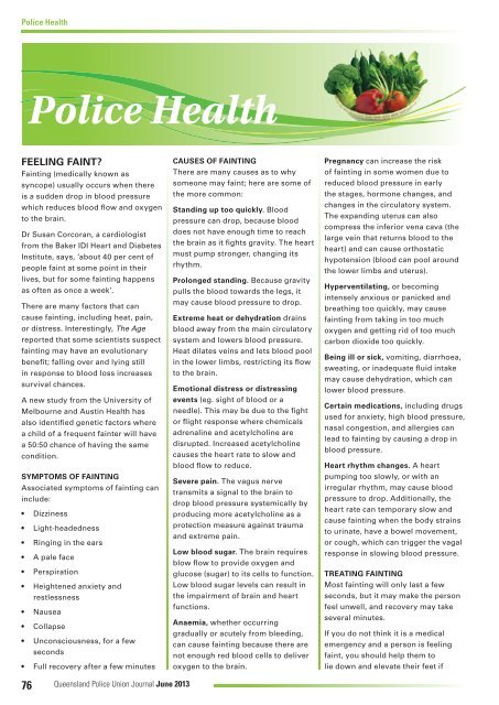 Queensland Police Union Journal