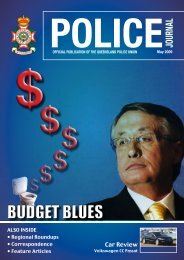 Queensland Police Union of Employees Journal May 2009