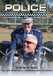 QPUE Journal - Queensland Police Union