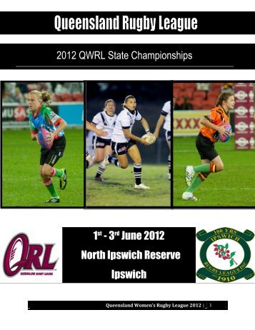 1st - 3rd June 2012 North Ipswich Reserve Ipswich 2012 QWRL ...