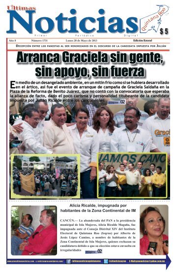 20 - Ultimas Noticias Quintana Roo