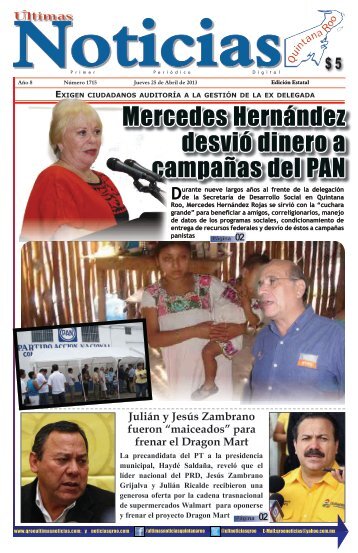 25 - Ultimas Noticias Quintana Roo