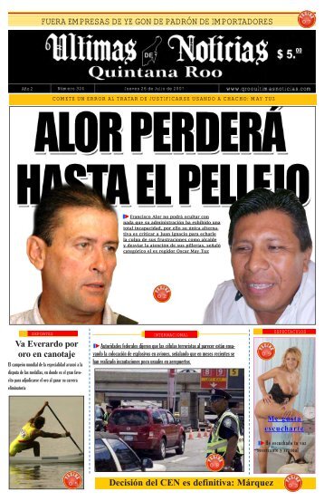 26 - Ultimas Noticias Quintana Roo