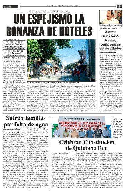 13 - Ultimas Noticias Quintana Roo