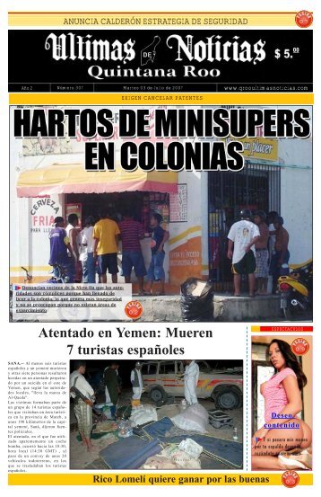 3 - Ultimas Noticias Quintana Roo