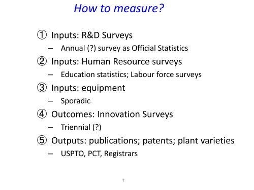 The design and implementation of an R&D Survey - Qatar Statistics ...