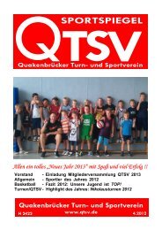 Sportspiegel 3 - 2012 - QTSV