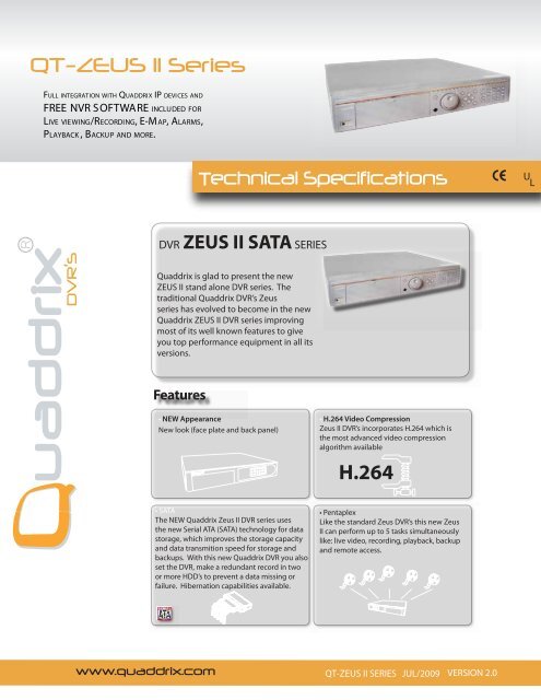 QT-ZEUS II Series - Quaddrix Technologies