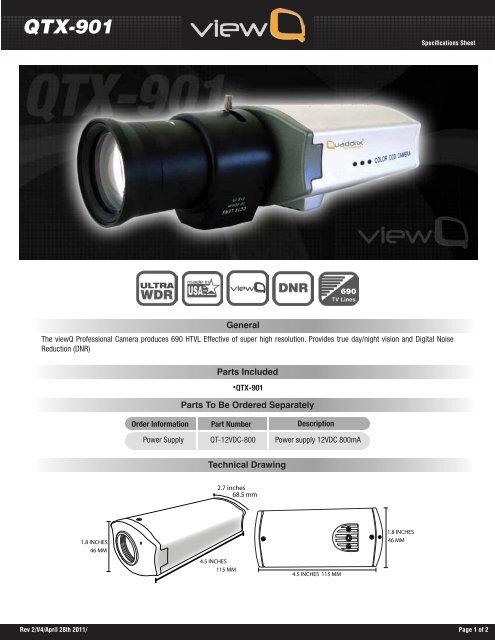 qtx 901 - Quaddrix Technologies