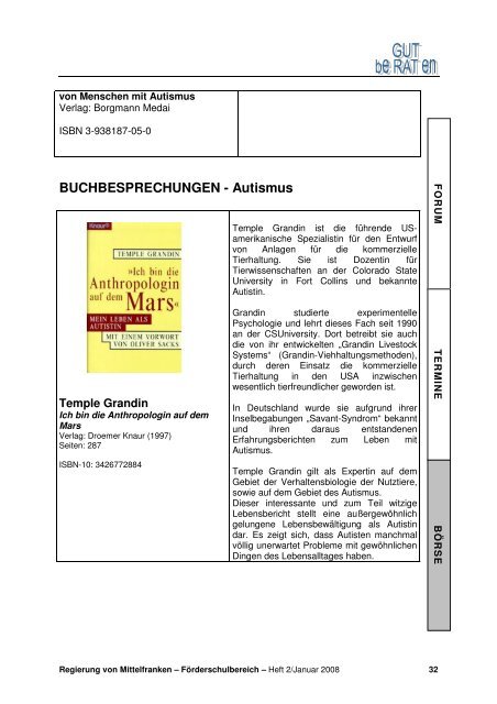 AUTISMUS - ASchuM-Arbeitsgemeinschaft Schulberatung in ...