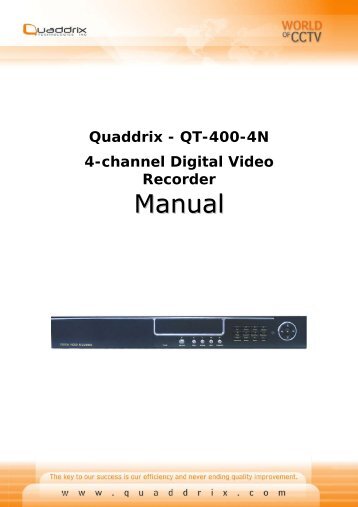QT-400-4N Manual