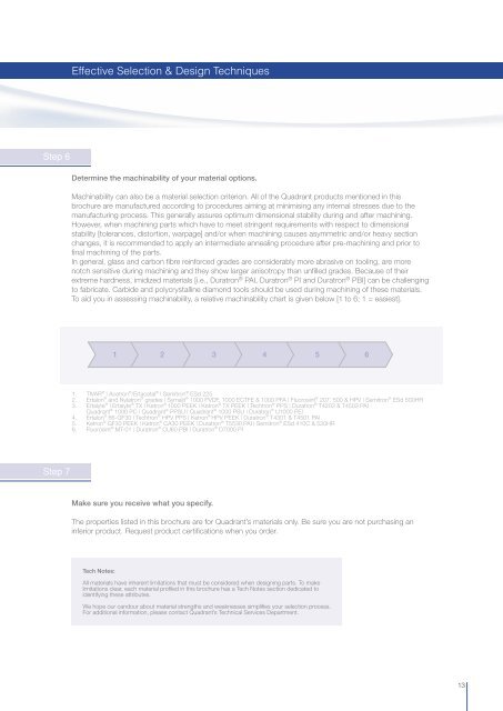 Product Guide for Design Engineers - Quadrant