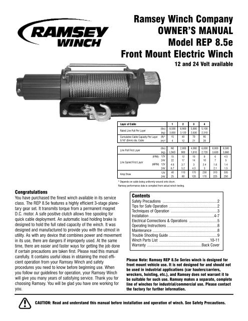 Ramsey Winch Rep 8000 Wiring Diagram - Search Best 4K Wallpapers