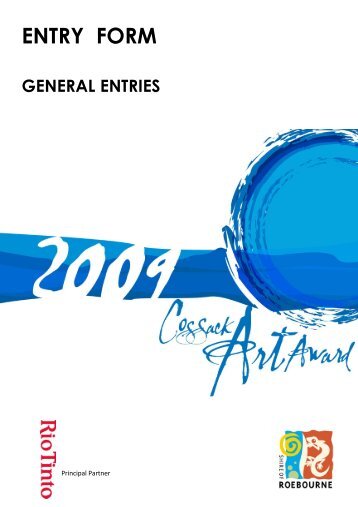 2009 COSSACK ART AWARD - ArtSource