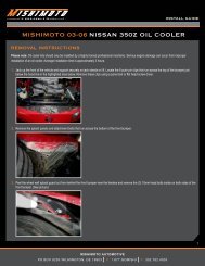 MISHIMOTO 03-06 NISSAN 350Z OIL COOLER