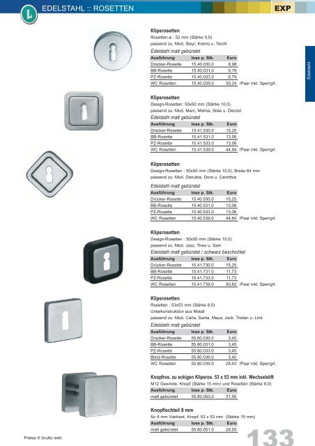 Exportkatalog 14/15 Türbeschläge