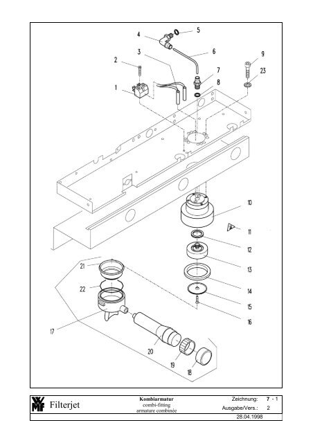 WMF Ersatzteilliste Spare parts list Liste pièces detachées WMF ...