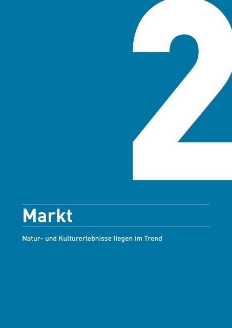 Tourismus – ganz natürlich! - Natur und Kultur im Tourismus