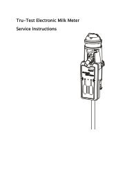 Tru-Test Electronic Milk Meter - Quality Certification Services