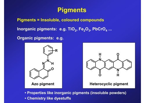 Crystal Engineering on Organic Pigments