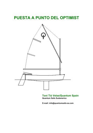 PUESTA A PUNTO DEL OPTIMIST - Quantum sails