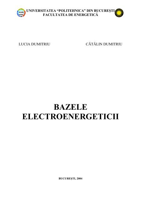 BAZELE ELECTROENERGETICII - E-formule