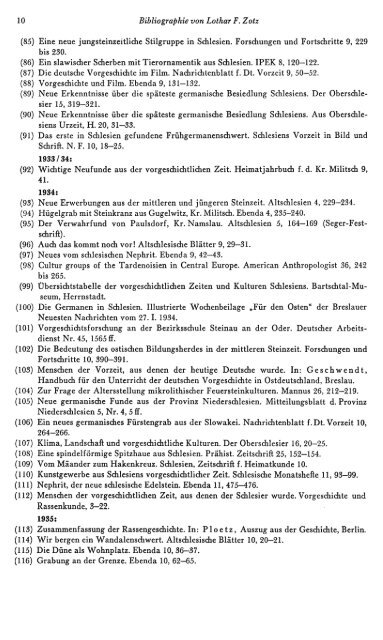 Bibliographie von Lotbar F. Zotz - Quartaer.eu