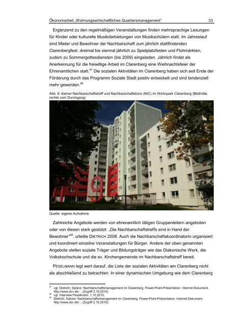 Wohnungswirtschaftliches Quartiersmanagement Bausteine fÃ¼r ein ...