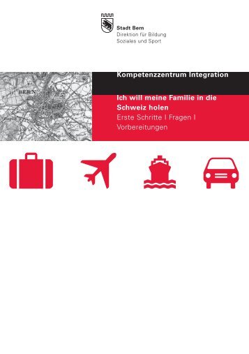 Flyer zur Informationsveranstaltung - Bern