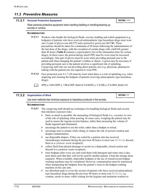 Prevention Guide - Safe Handling of Hazardous Drugs - Irsst