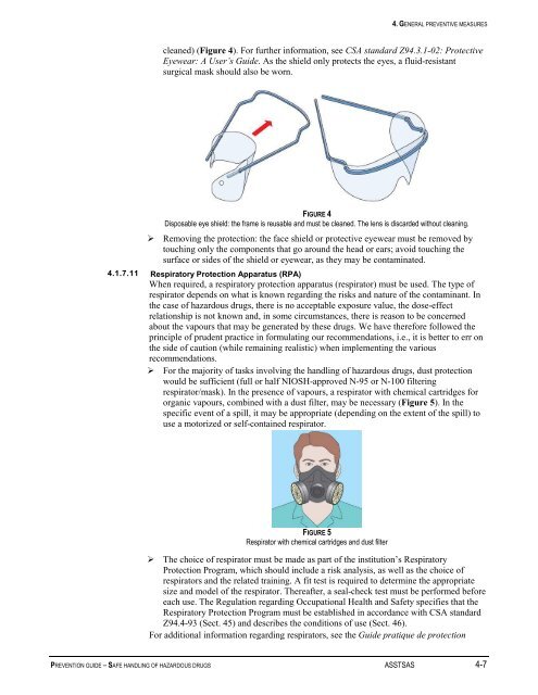 Prevention Guide - Safe Handling of Hazardous Drugs - Irsst