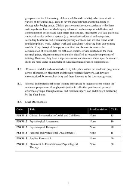 Programme Specification 2012 / 13 - Queen's University Belfast
