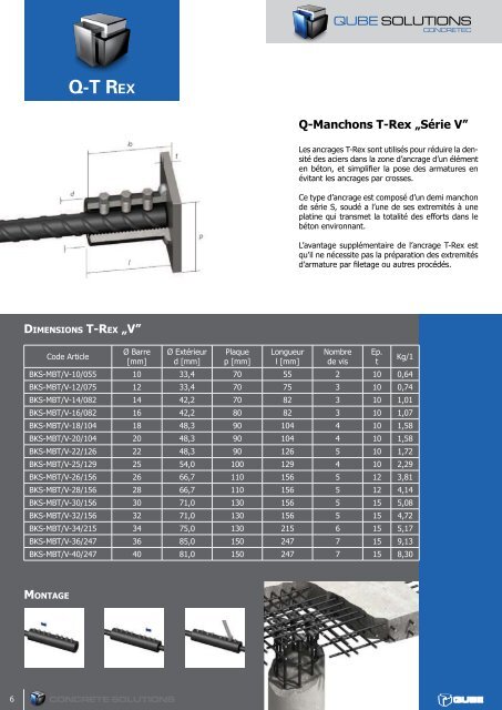 Q-T Rex - qube-concretec.eu