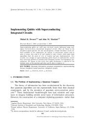 Implementing Qubits with Superconducting Integrated Circuits
