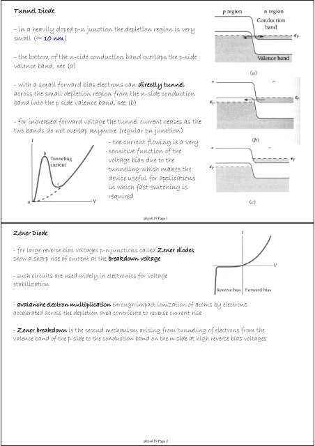 Tunnel Diode - Quantum Device Lab