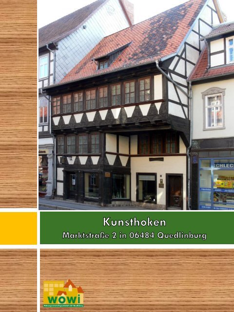 Kunsthoken (Marktstraße 2) - Quedlinburg