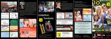 9 Gildefest- Tombola - Quedlinburg