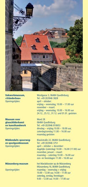 QTM Image light -DRUCK - Quedlinburg