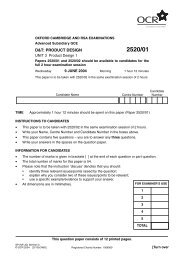 2520 - 01 Question Paper Jun 04 - Queen Katherine School