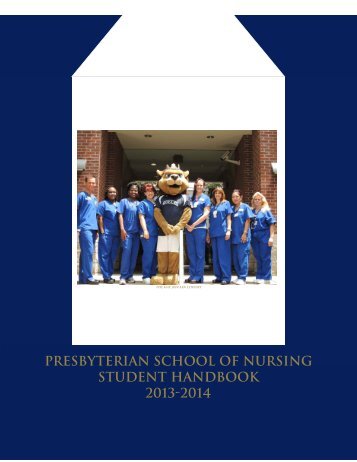 PSON Student Handbook - Queens University of Charlotte