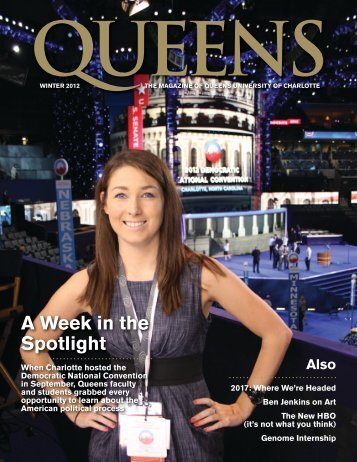 A Week in the Spotlight - Queens University of Charlotte